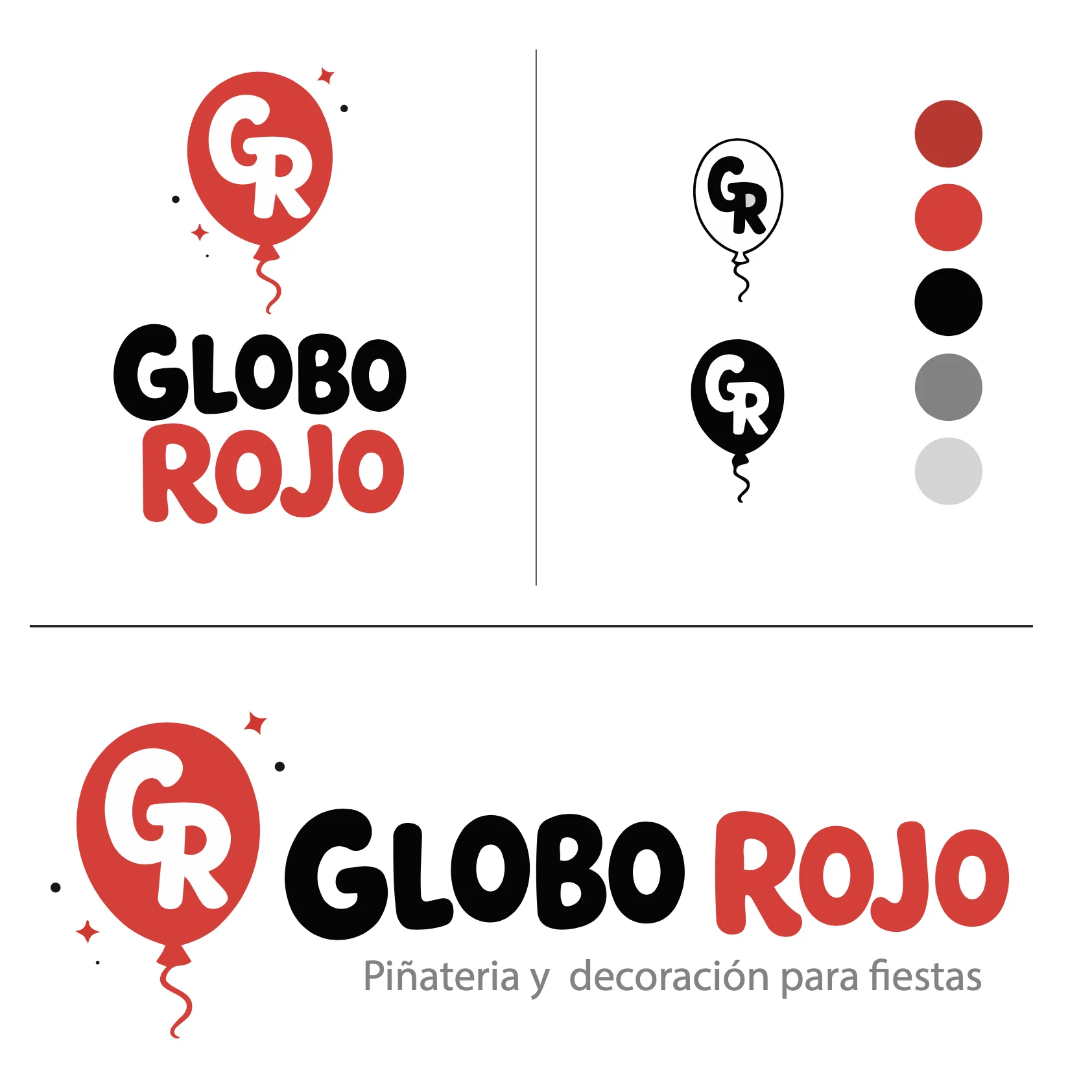 Globo Rojo — Identidad gráfica