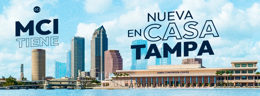 Portada horizontal para Facebook de MCI Tampa Bay